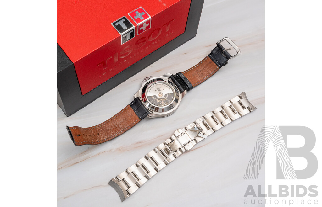 Tissot 42mm V8 Swissmatic Watch, T106.407.11.031.00
