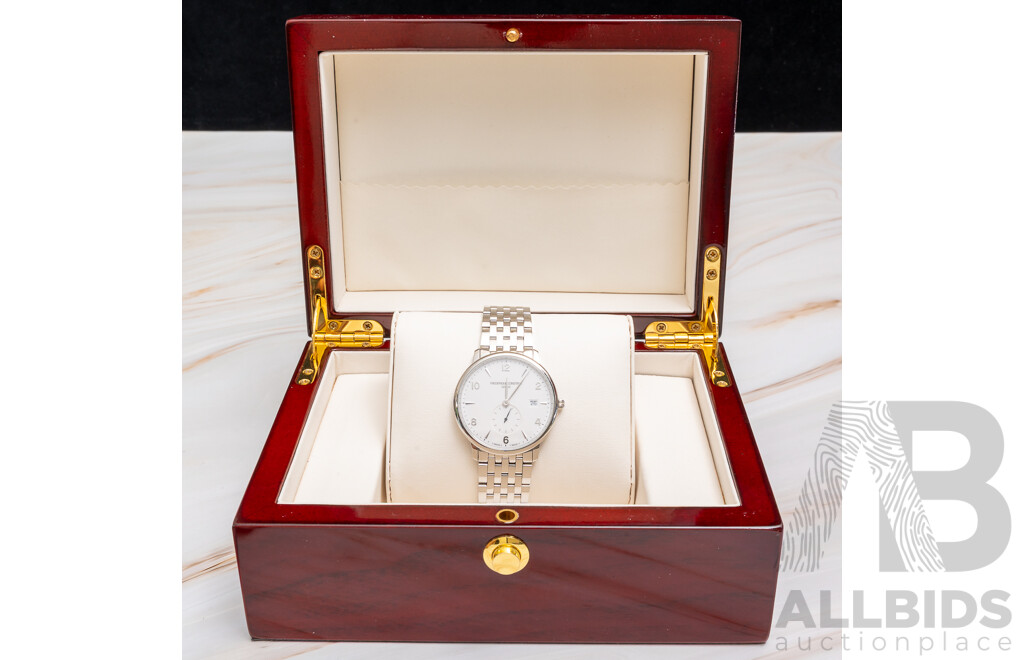 Frederique Constant 38mm Quartz Men's Watch, Model FC200/220/245X5S34/5/6