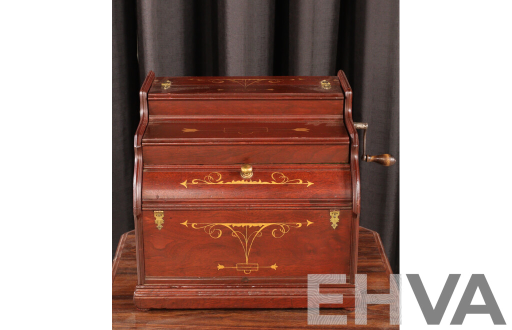 Vintage Timber Cased Celestina by Mechanical Orguinette Co, New York