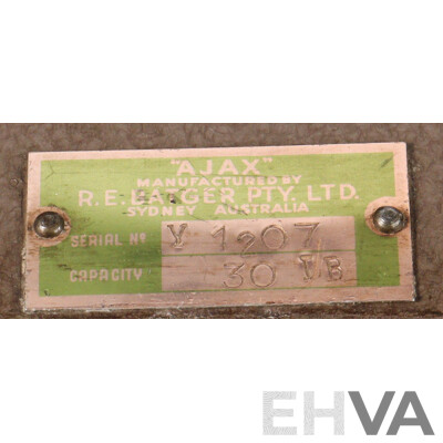 Set of Vintage Ajax Bench Top Balance Scales, Ex Post Office