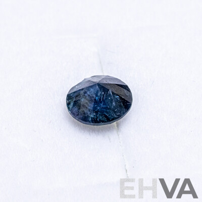 Australian Sapphire, Natural Unset Mid Blue Round Cut Gem, 1.65CT