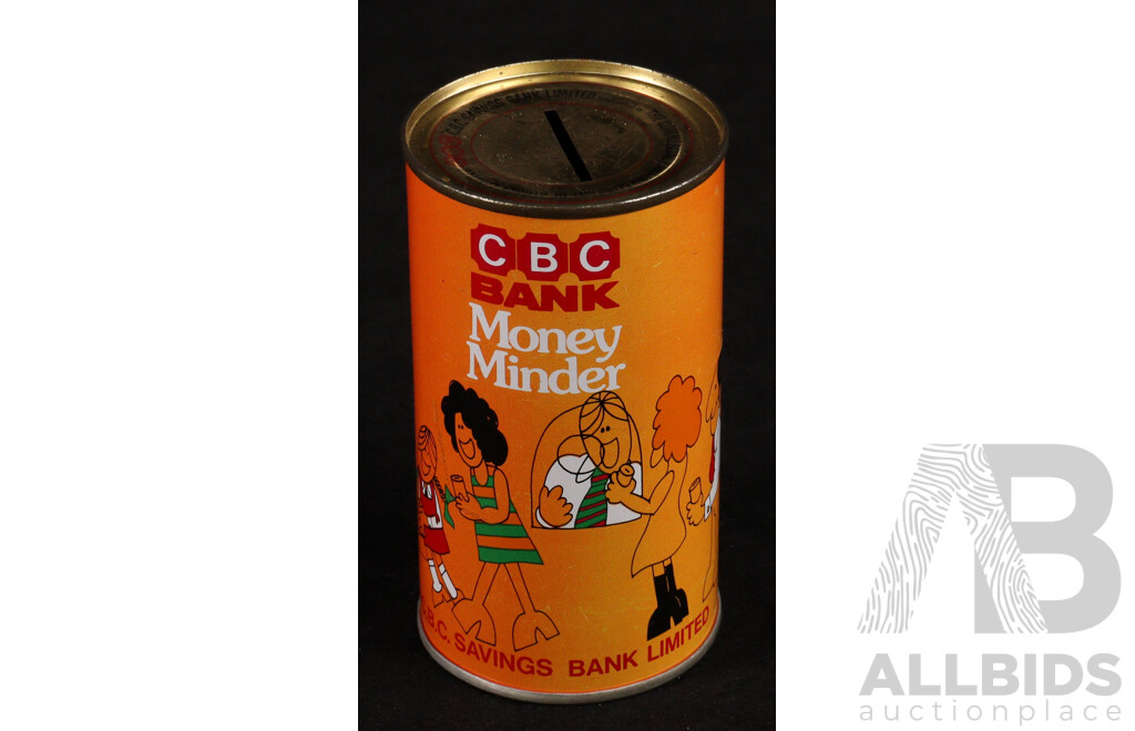Vintage Jena Toy Microscope, CBC Money Tin, Allens Glass Bear Money Bank, National and Commonwealth Money Tins, Cast Alloy Bear Money Bank, Dynamo House Kaleidoscope