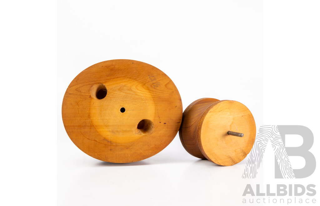 Vintage Timber Hat Block