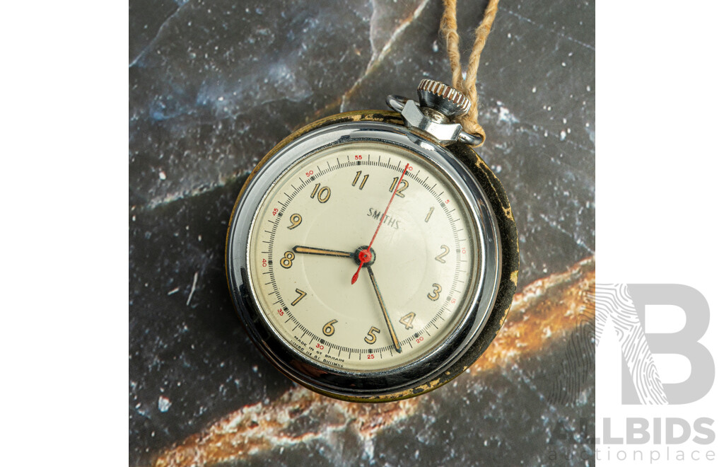 Smiths Vintage Fob Watch & Vintage 1987-2036 50 Year Perpetual Date Calendar