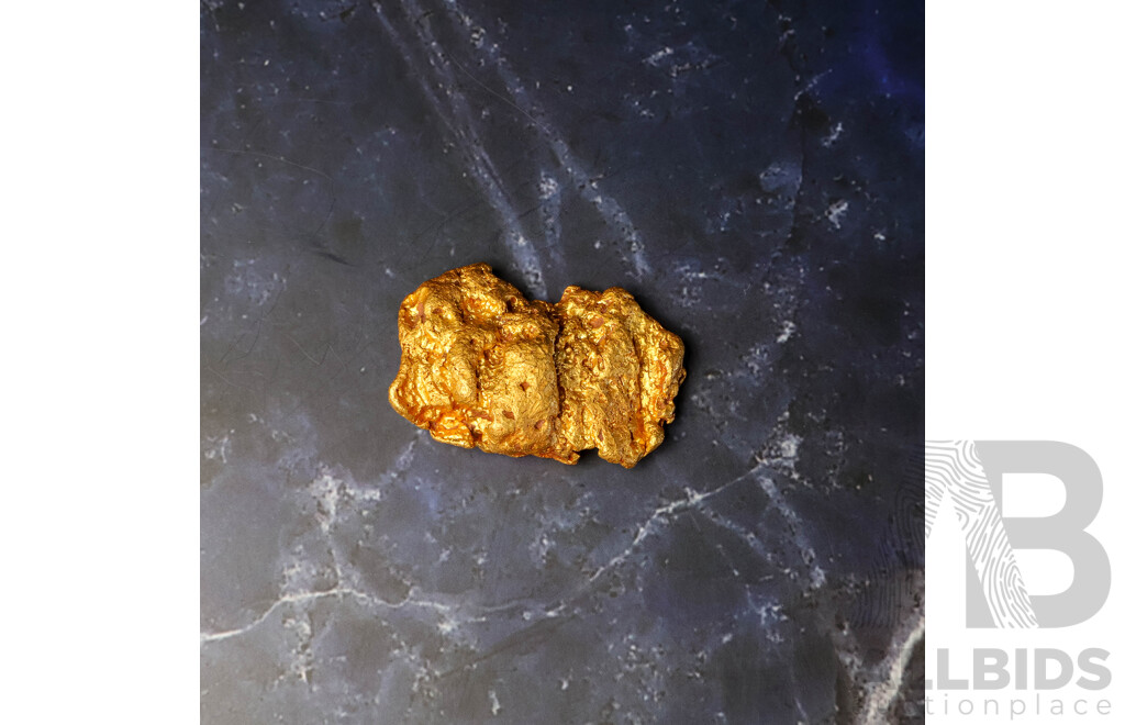 Gold Nugget, XRF 22+CT, 84.97 Grams - Origin Western Austalia