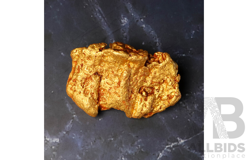 Gold Nugget, XRF 22+CT, 84.97 Grams - Origin Western Austalia