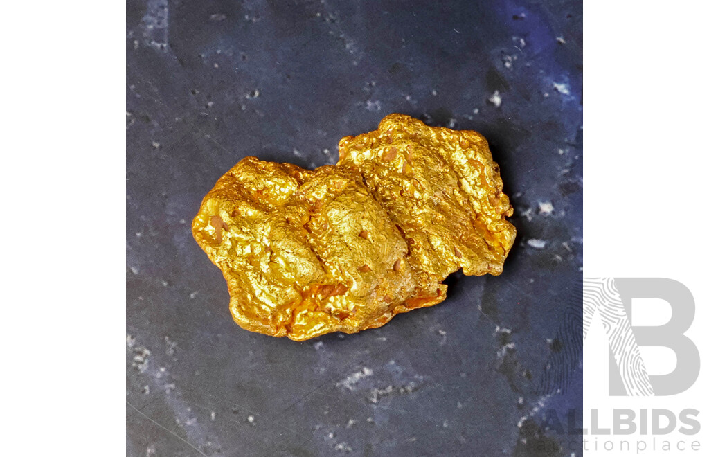 Gold Nugget, XRF 22+CT, 84.97 Grams - Origin Western Austalia
