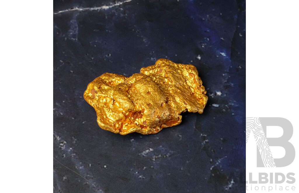 Gold Nugget, XRF 22+CT, 84.97 Grams - Origin Western Austalia