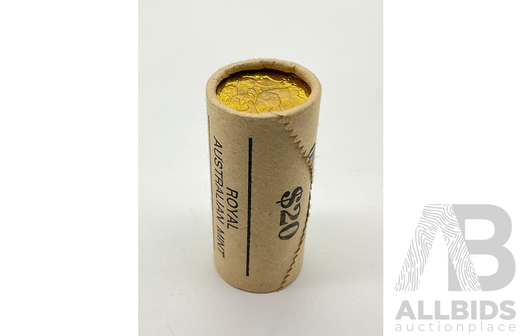 Australian RAM 1984 One Dollar Coin Roll, First Year Issue