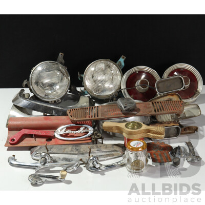 Collection Vintage and Other Car Parts