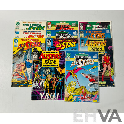 Collection of The Young All-stars Single Issue Comics From DC Comics