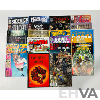 Collection of Single Issue Comics From Several Publishers Including Chaos Comics, Arcane, Homage Comics and More