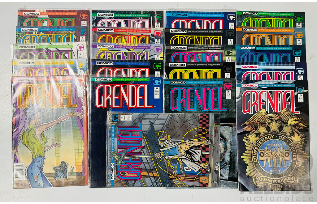 Grendel Published by Comics #4-#25