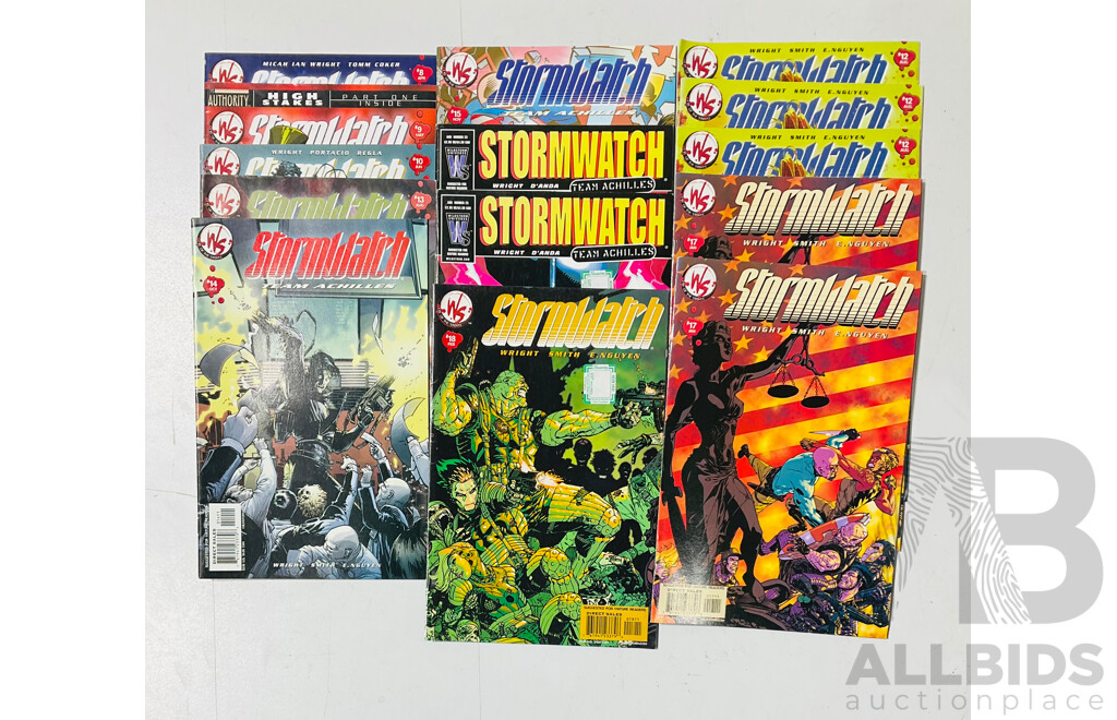 Collection of WildStorm Single Issues Including StormWatch and StormWatch Team Achilles