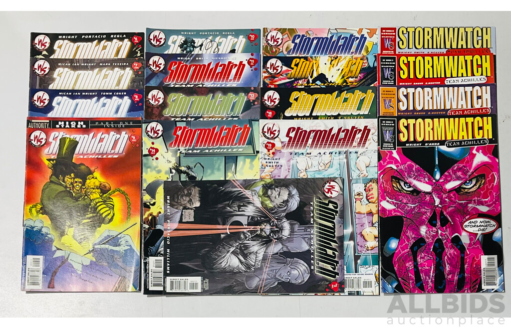 Collection of StormWatch Single Issues #5-#16 and #18-#23