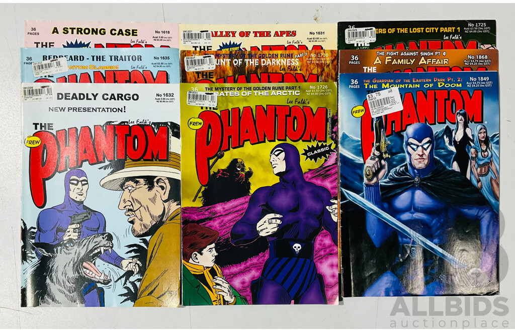 Large Collection of Phantom Comics