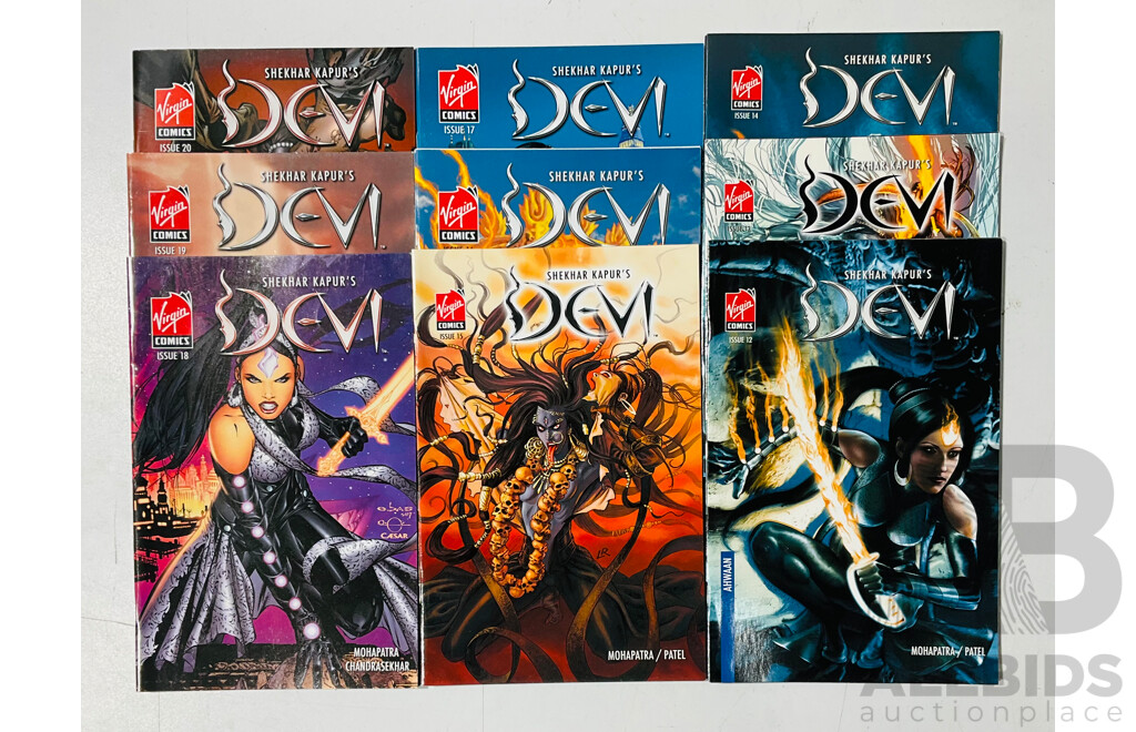 Shekar Kapur’s Devi #12-#20 From Virgin Comics