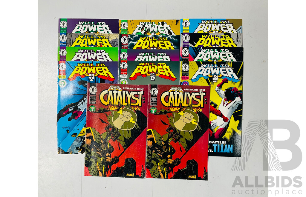 Will to Power From Dark Horse Comics #1-#12 and Catalysts: Agents of Change #6