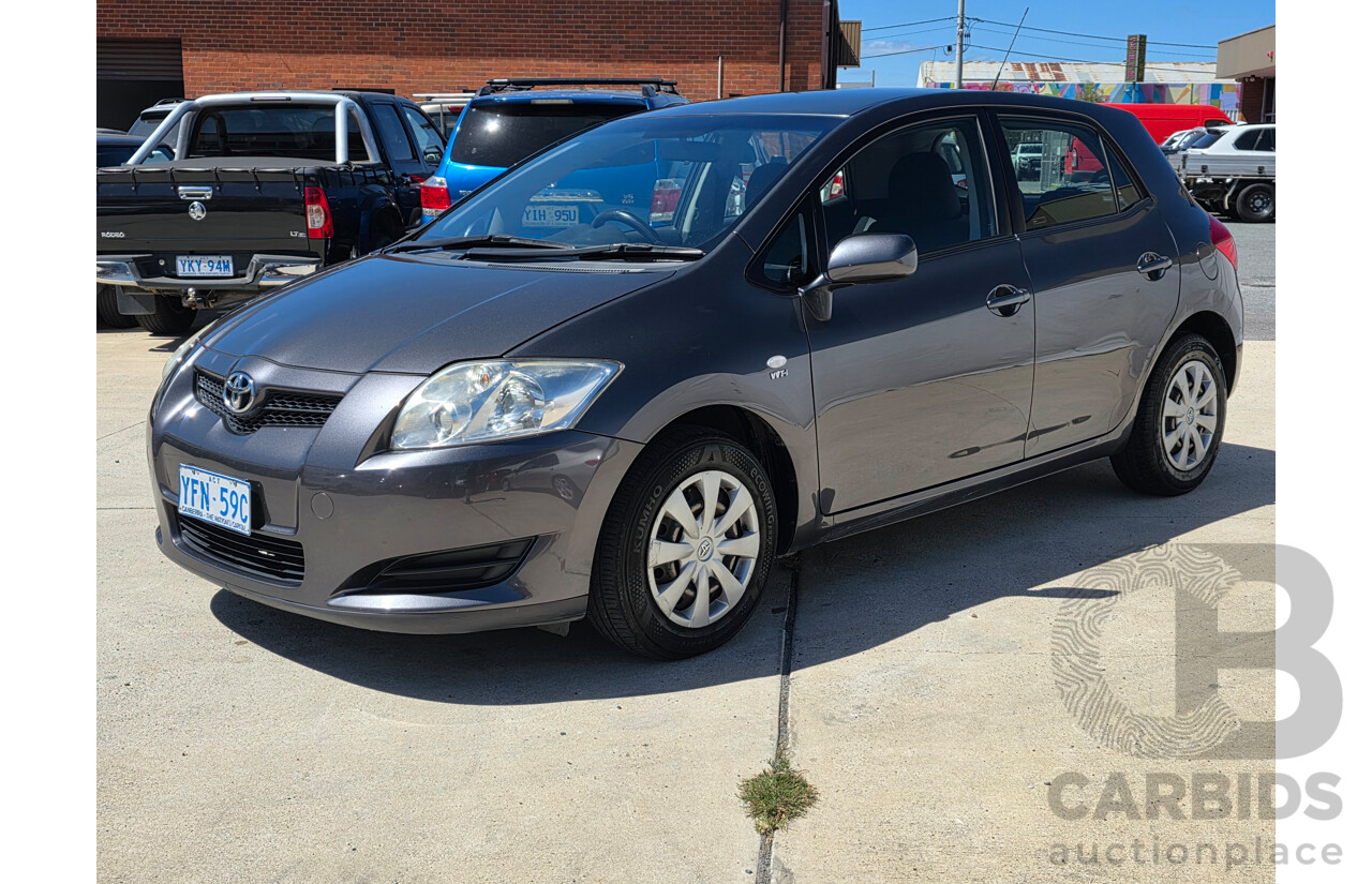 5/2007 Toyota Corolla Ascent ZRE152R 5d Hatchback Grey 1.8L