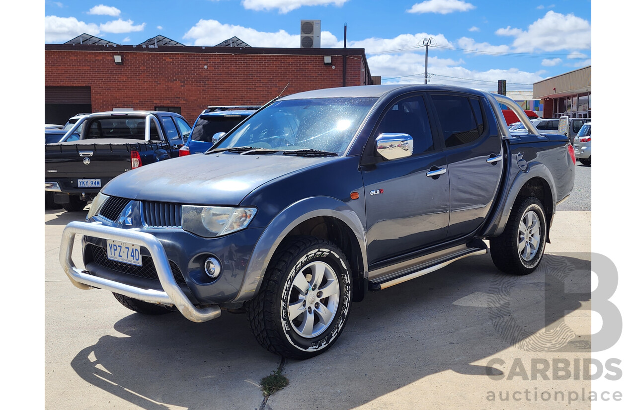 9/2009 Mitsubishi Triton Glx-R (4x4) ML MY09 Double Cab Utility Grey 3.2L