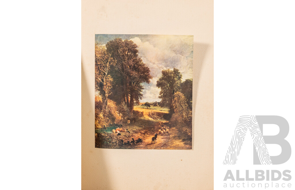 Wonderful Lot of Antique & Vintage British and European Art Books and Magazines Including 100 Popular Pictures and 100 Famous Paintings (1910-12), The Art of Portrait Painting (1905) and More (7)