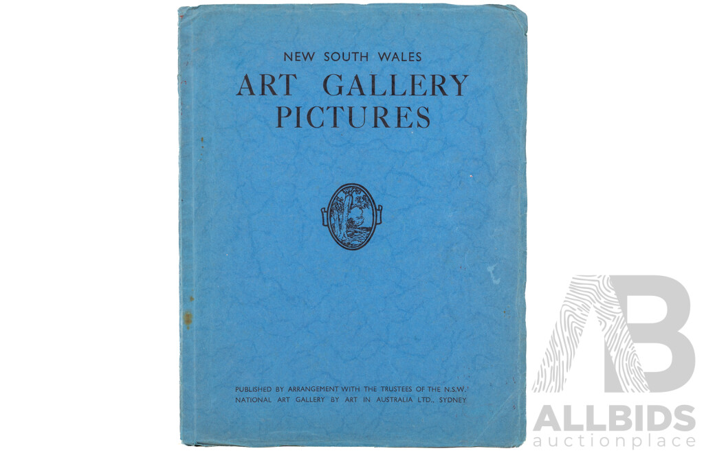 Amazing Lot of Five Antique & Vintage Australian Art-Related Books Including Art in Australia Quarterly Edition From 1930 on Norman Lindsay, the Art of Blamire Young (1921) and More (5)