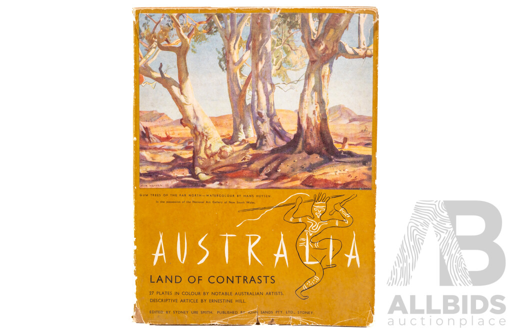Amazing Lot of Five Antique & Vintage Australian Art-Related Books Including Art in Australia Quarterly Edition From 1930 on Norman Lindsay, the Art of Blamire Young (1921) and More (5)