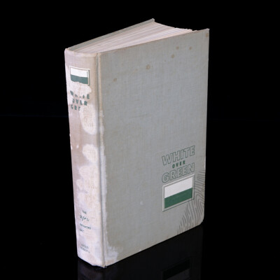 From the Collection of Lieutenant General Sir Iven Mackay, First Edition, Signed by Major General Ivan Dougherty & Cecil Chrystal, White Over Green, the 2nd 4th Infantry Battalion, Angus & Robertson, 1963, Hardcover