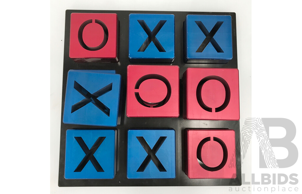 Large Tic Tac Toe Game Set