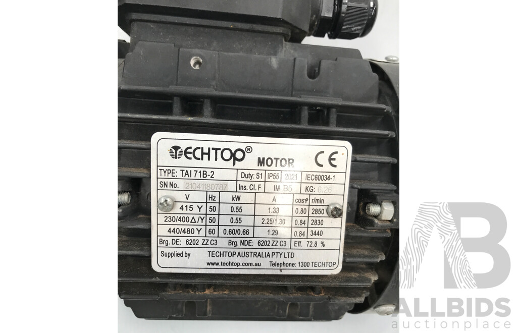 Techtop (TAI-71B-2) Aluminium Brake Motor