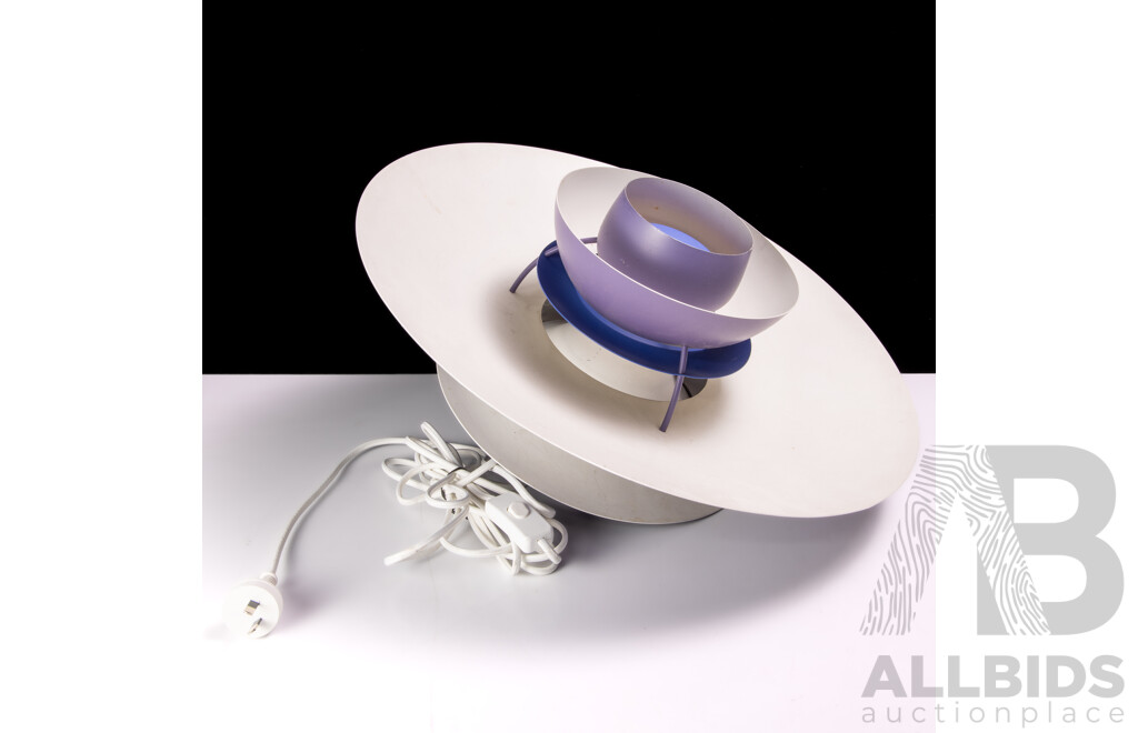 Mid Century Purple PH5 Pendant Light by Poul Henningsen for Louis Poulsen