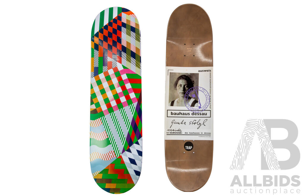 Limited Edition Bauhaus Skateboard Deck