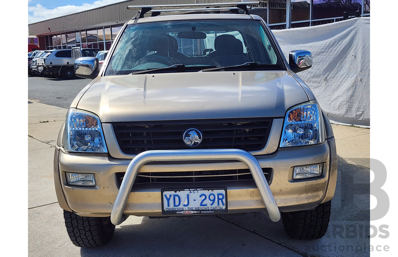 9/2004 Holden Rodeo LT RA Crew Cab P/Up Gold 3.5L