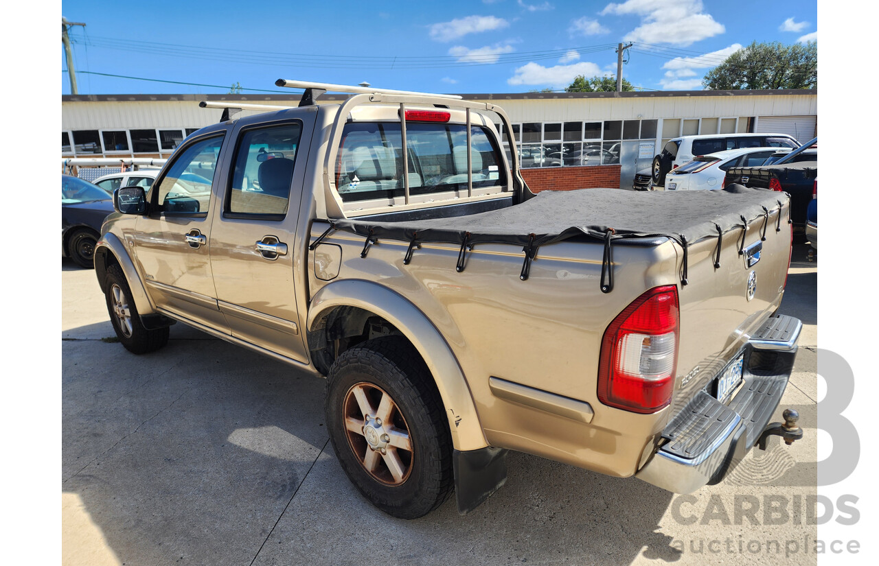 9/2004 Holden Rodeo LT RA Crew Cab P/Up Gold 3.5L