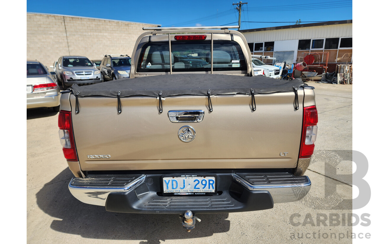 9/2004 Holden Rodeo LT RA Crew Cab P/Up Gold 3.5L