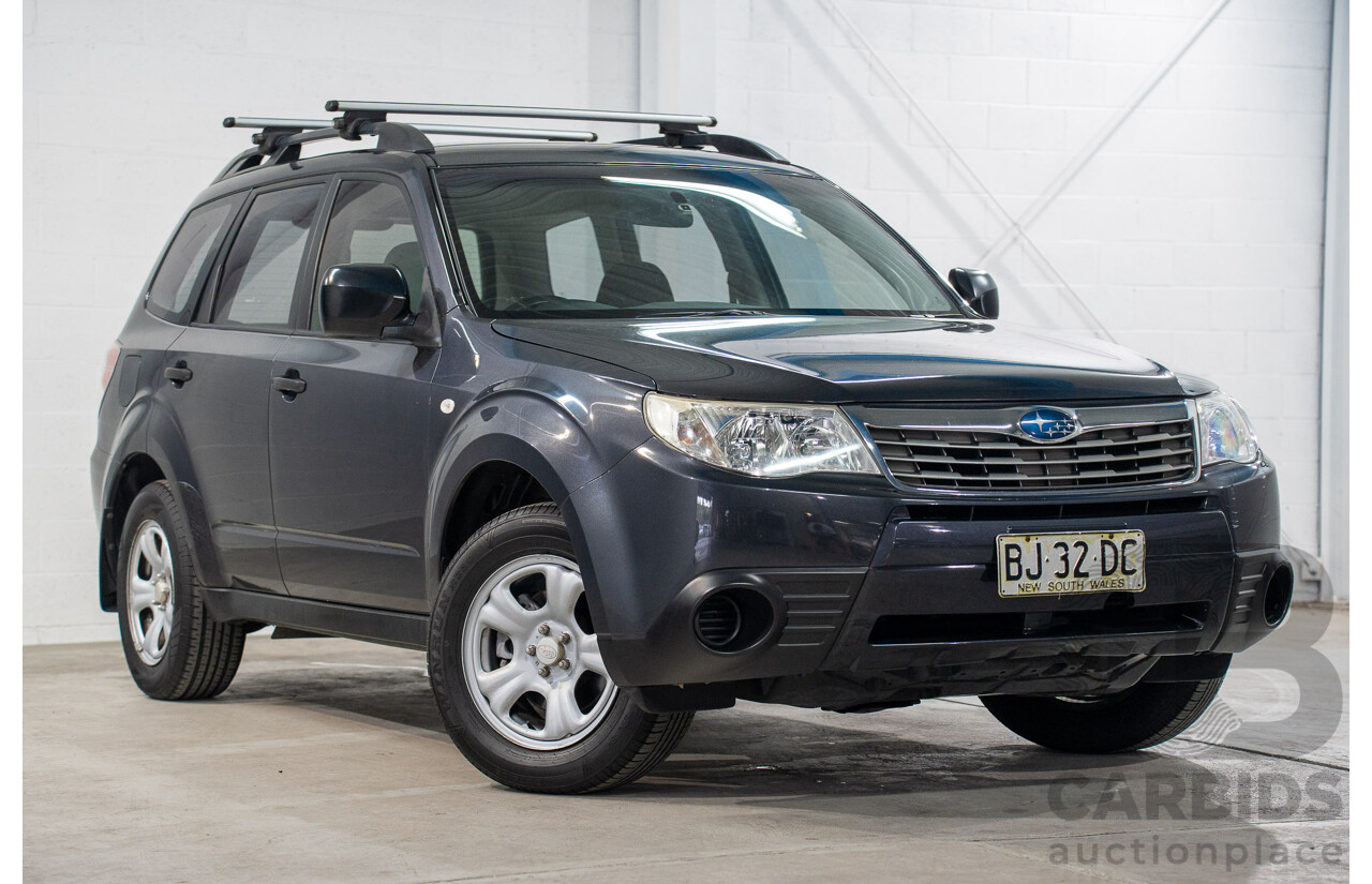 9/2010 Subaru Forester X MY10 4d Wagon Dark Grey Metallic 2.5L