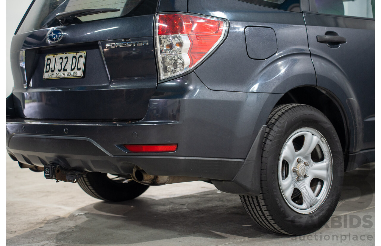 9/2010 Subaru Forester X MY10 4d Wagon Dark Grey Metallic 2.5L