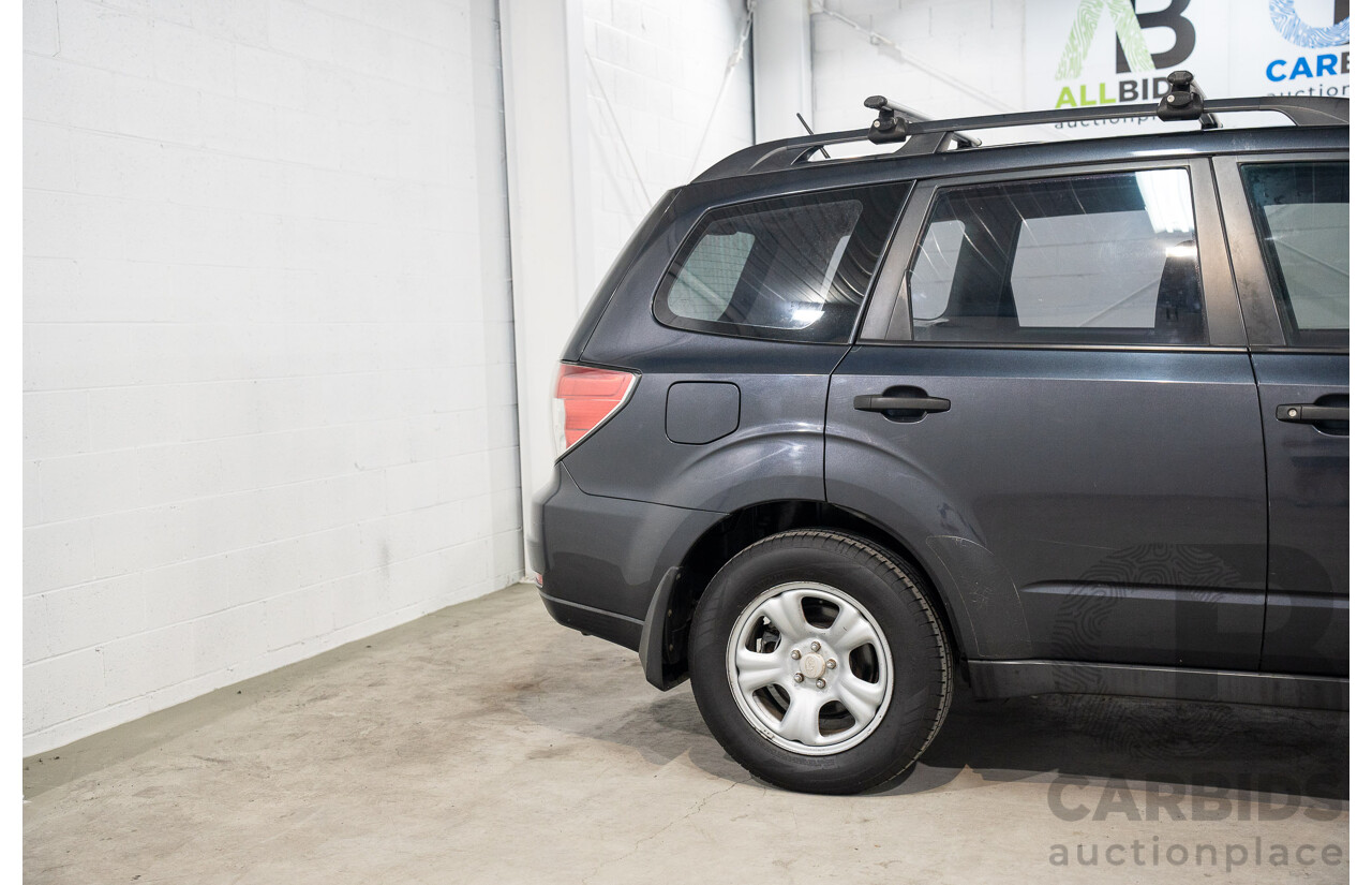 9/2010 Subaru Forester X MY10 4d Wagon Dark Grey Metallic 2.5L