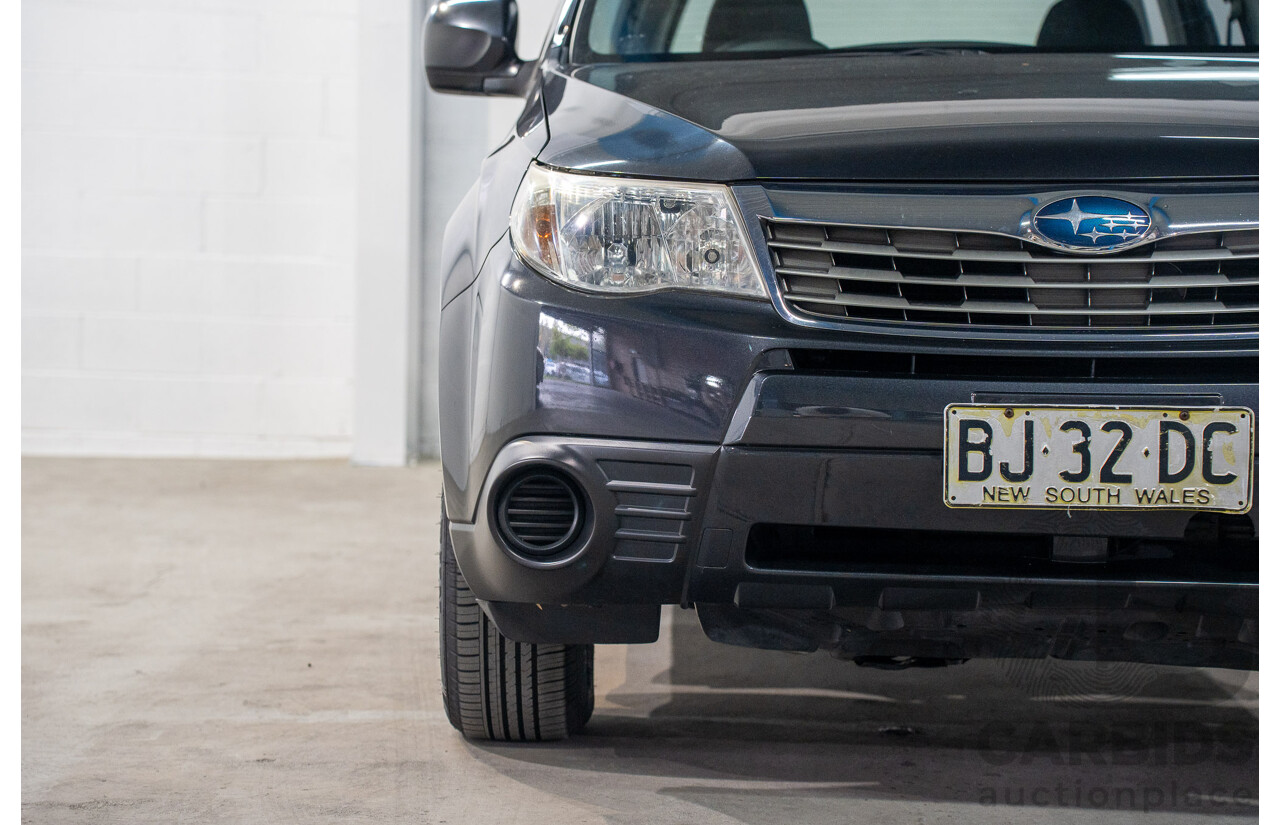 9/2010 Subaru Forester X MY10 4d Wagon Dark Grey Metallic 2.5L