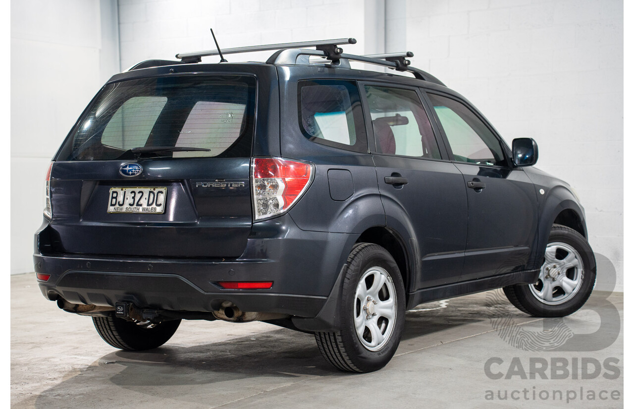 9/2010 Subaru Forester X MY10 4d Wagon Dark Grey Metallic 2.5L