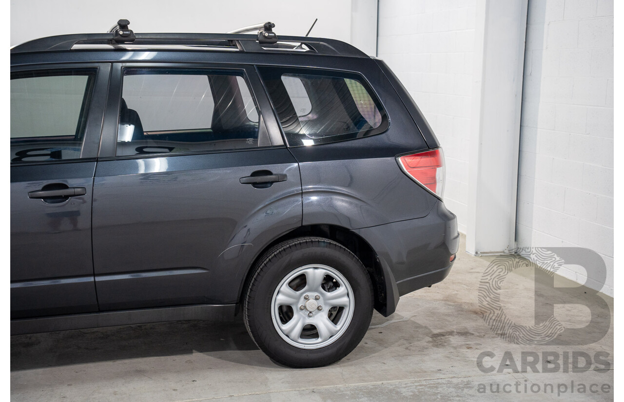 9/2010 Subaru Forester X MY10 4d Wagon Dark Grey Metallic 2.5L