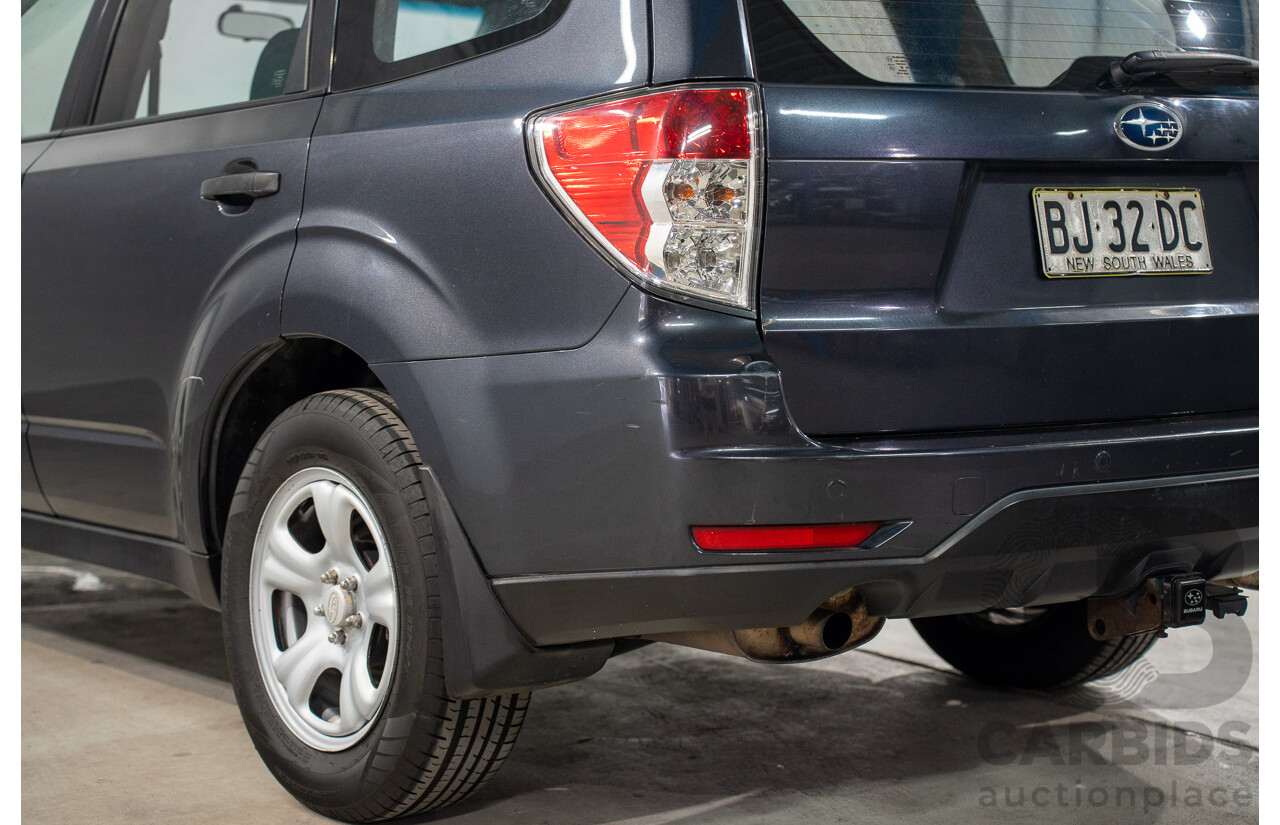 9/2010 Subaru Forester X MY10 4d Wagon Dark Grey Metallic 2.5L