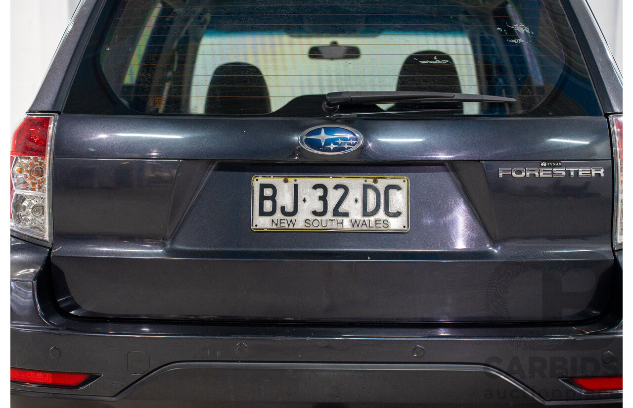 9/2010 Subaru Forester X MY10 4d Wagon Dark Grey Metallic 2.5L