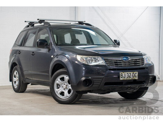 9/2010 Subaru Forester X MY10 4d Wagon Dark Grey Metallic 2.5L