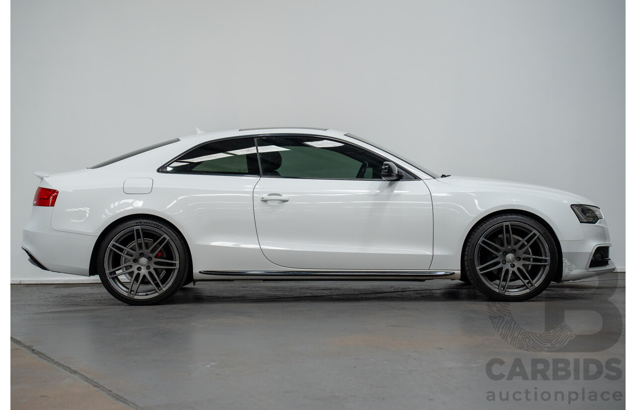 7/2014 Audi A5 2.0 TFSI Quattro (AWD) 8T MY14 2d Coupe Ibis White Turbo 2.0L