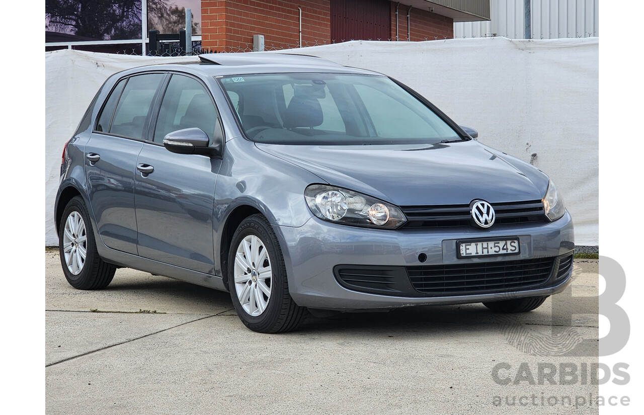 6/2009 Volkswagen Golf 90 TSI Trendline 1K 6TH GEN 5d Hatchback Grey 1.4L