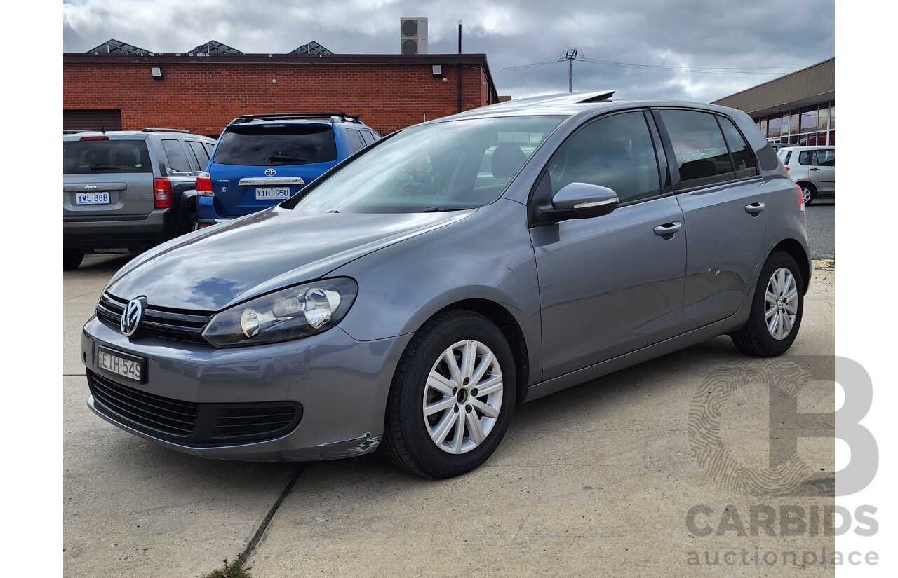 6/2009 Volkswagen Golf 90 TSI Trendline 1K 6TH GEN 5d Hatchback Grey 1.4L