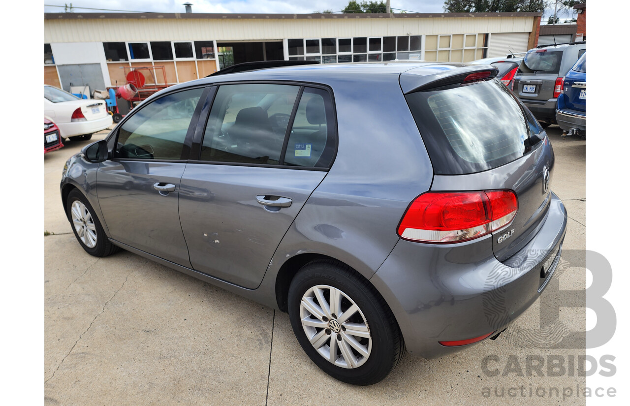 6/2009 Volkswagen Golf 90 TSI Trendline 1K 6TH GEN 5d Hatchback Grey 1.4L