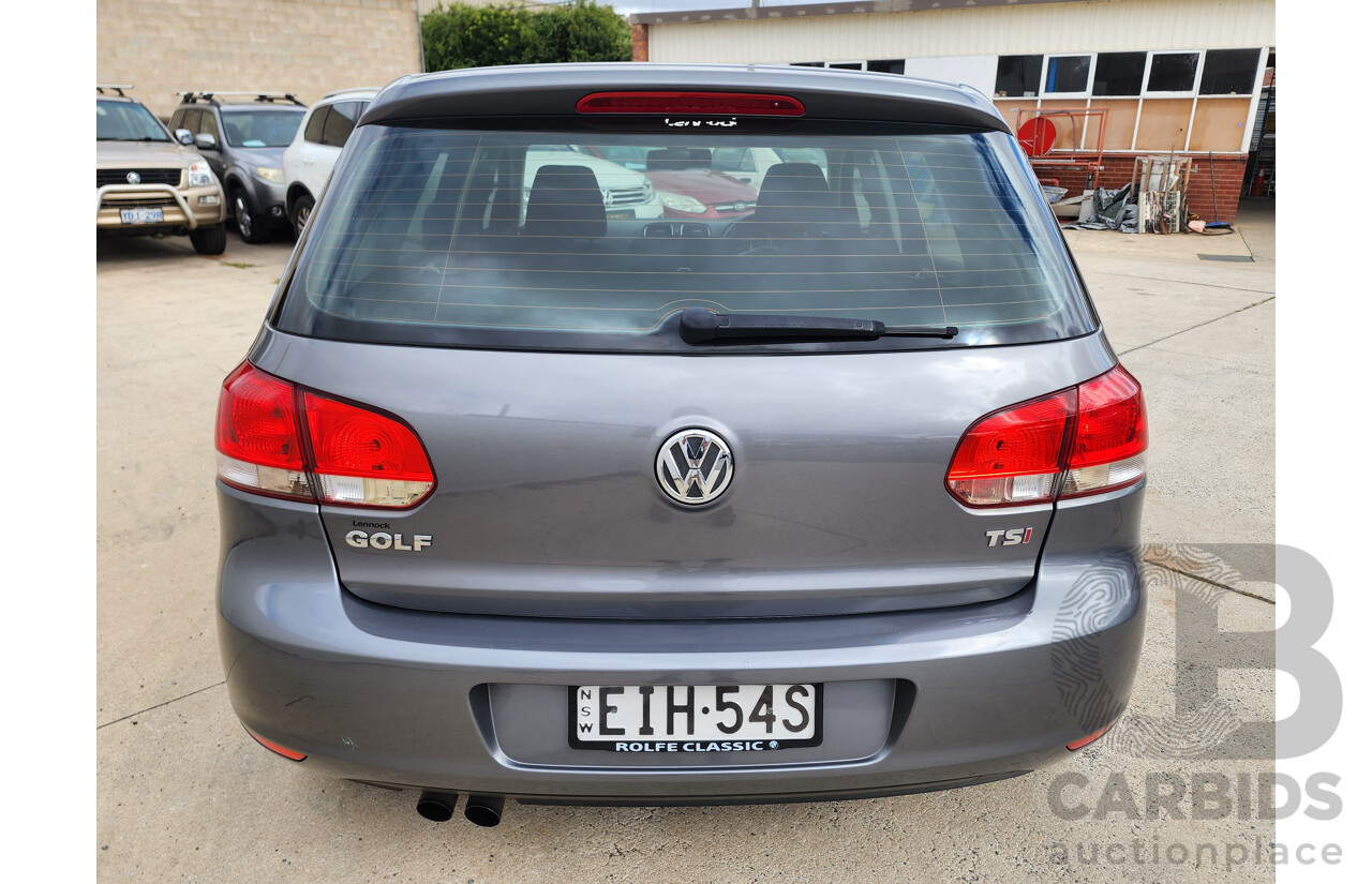 6/2009 Volkswagen Golf 90 TSI Trendline 1K 6TH GEN 5d Hatchback Grey 1.4L