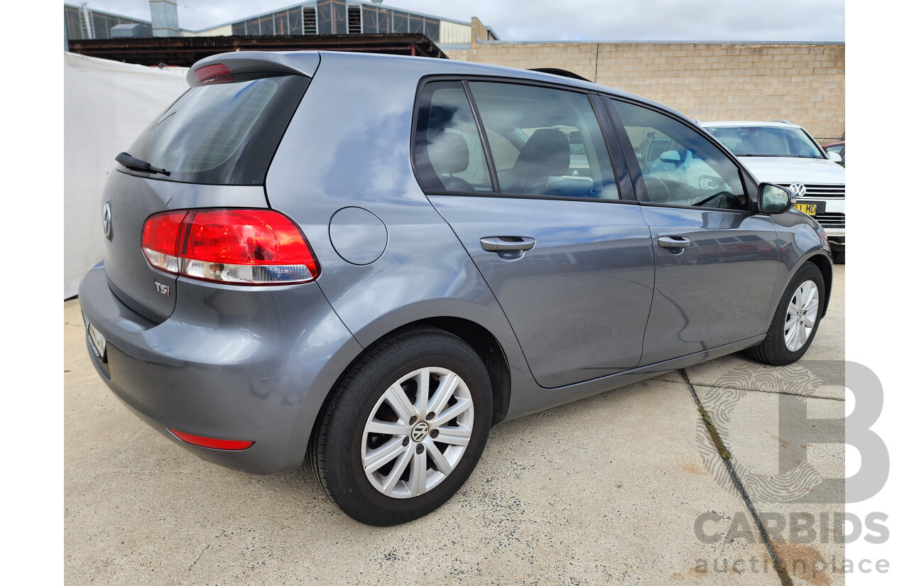 6/2009 Volkswagen Golf 90 TSI Trendline 1K 6TH GEN 5d Hatchback Grey 1.4L